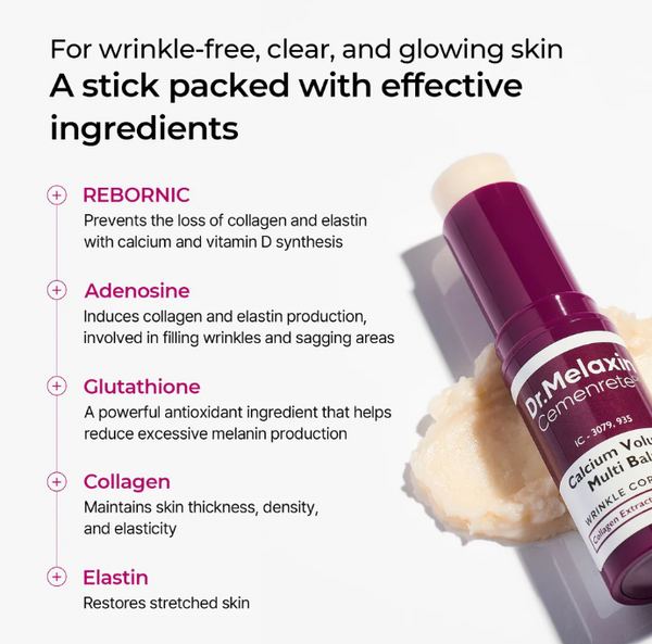 Dr Melaxin™ Calcium Firming Multi Balm – Anti-Aging & Wrinkle Treatment